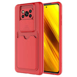Xiaomi Poco X3 Kılıf Zore Kartix Kapak Lila