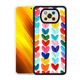 Xiaomi Poco X3 Kılıf Zore M-Fit Desenli Kapak Flower No4