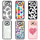 Xiaomi Poco X3 Kılıf Zore M-Fit Desenli Kapak Love Story No2