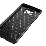 Xiaomi Poco X3 Kılıf Zore Negro Silikon Kapak Kahverengi