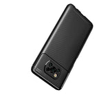 Xiaomi Poco X3 Kılıf Zore Negro Silikon Kapak Kahverengi