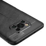 Xiaomi Poco X3 Kılıf Zore Niss Silikon Kapak Siyah