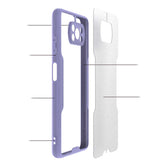 Xiaomi Poco X3 Kılıf Zore Parfe Kapak Mavi