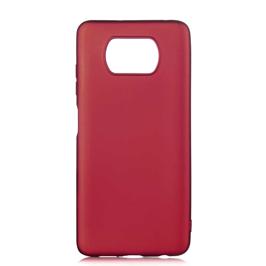 Xiaomi Poco X3 Kılıf Zore Premier Silikon Kapak Lacivert