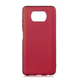 Xiaomi Poco X3 Kılıf Zore Premier Silikon Kapak Mürdüm