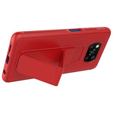 Xiaomi Poco X3 Kılıf Zore Qstand Kapak Pembe