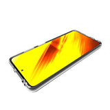 Xiaomi Poco X3 Kılıf Zore Süper Silikon Kapak Renksiz