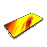 Xiaomi Poco X3 Kılıf Zore Süper Silikon Kapak Renksiz