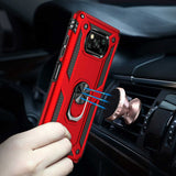 Xiaomi Poco X3 Kılıf Zore Vega Kapak Mavi