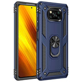Xiaomi Poco X3 Kılıf Zore Vega Kapak Mavi