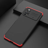 Xiaomi Poco X4 Pro 5G Kılıf Zore Ays Kapak Siyah-Mavi
