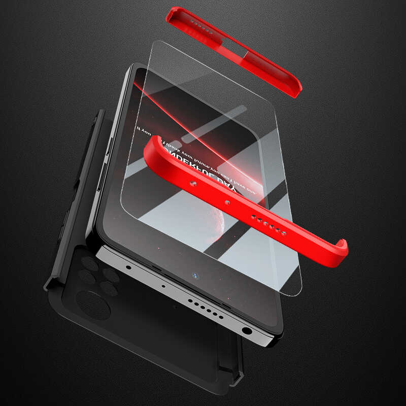 Xiaomi Poco X4 Pro 5G Kılıf Zore Ays Kapak Siyah