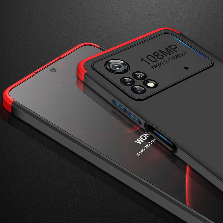 Xiaomi Poco X4 Pro 5G Kılıf Zore Ays Kapak Rose Gold