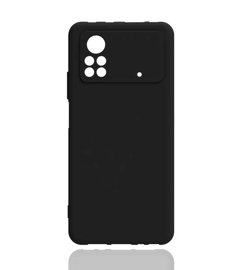 Xiaomi Poco X4 Pro 5G Kılıf Zore Biye Silikon Siyah