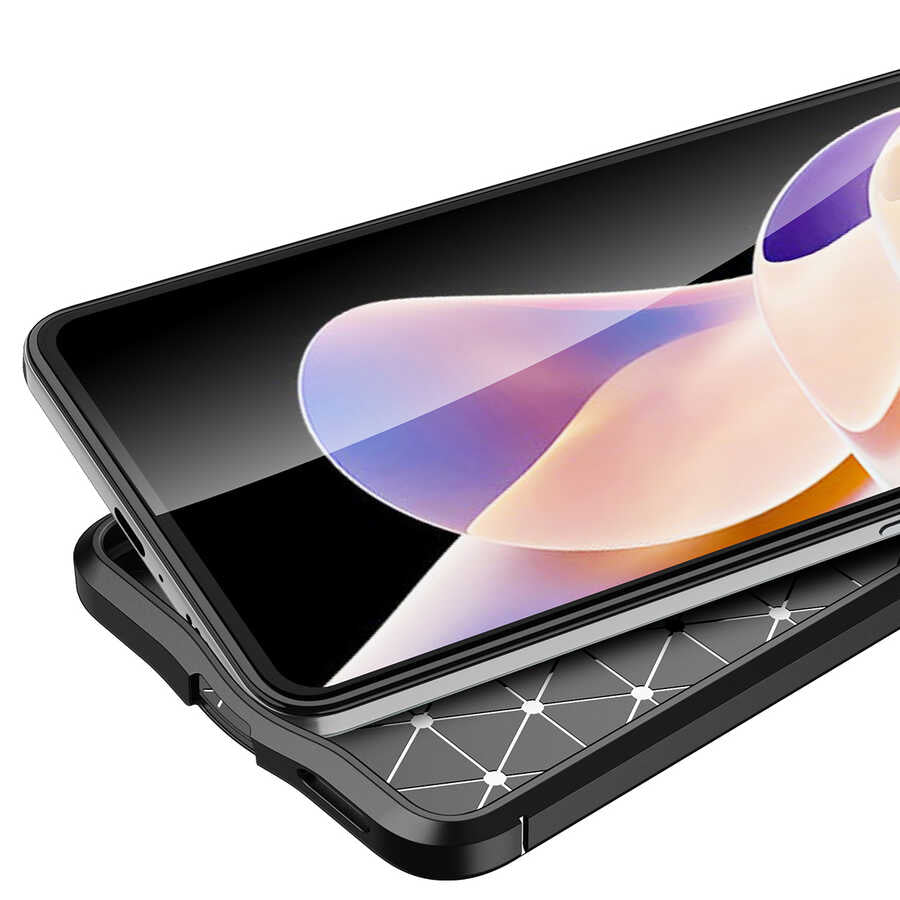 Xiaomi Poco X4 Pro 5G Kılıf Zore Niss Silikon Kapak Lacivert