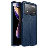 Xiaomi Poco X4 Pro 5G Kılıf Zore Niss Silikon Kapak Lacivert
