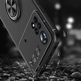 Xiaomi Poco X4 Pro 5G Kılıf Zore Ravel Silikon Kapak Siyah