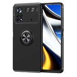 Xiaomi Poco X4 Pro 5G Kılıf Zore Ravel Silikon Kapak Siyah