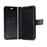 Xiaomi Poco X5 Kılıf Zore Kar Deluxe Kapaklı Kılıf Siyah