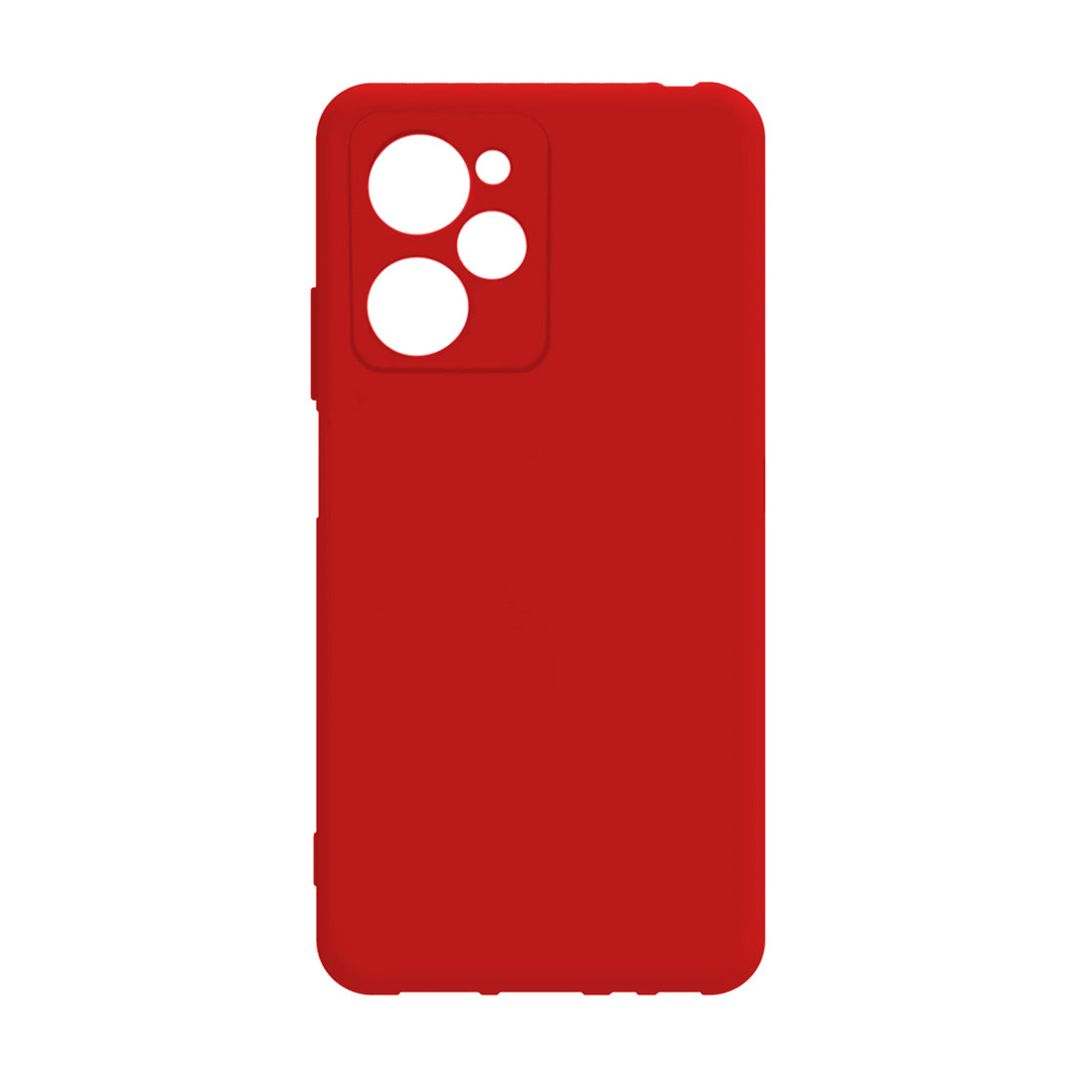 Xiaomi Poco X5 Pro Kılıf Zore Biye Silikon Kırmızı