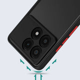 Xiaomi Poco X6 Pro Kılıf Zore Hux Kapak Lacivert