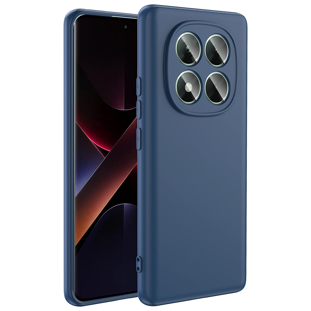 Xiaomi Poco X7 Kılıf Zore Mara Lansman Kapak Lacivert