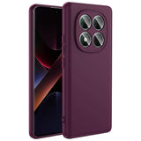 Xiaomi Poco X7 Kılıf Zore Mara Lansman Kapak Koyu Mor
