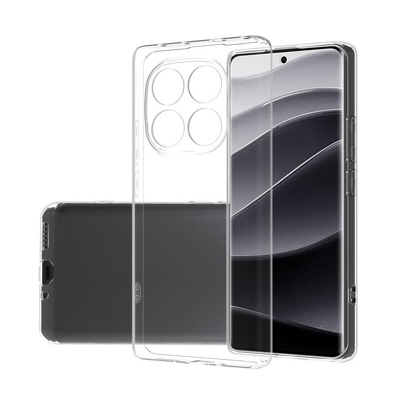 Xiaomi Poco X7 Kılıf Zore Süper Silikon Kapak Şeffaf