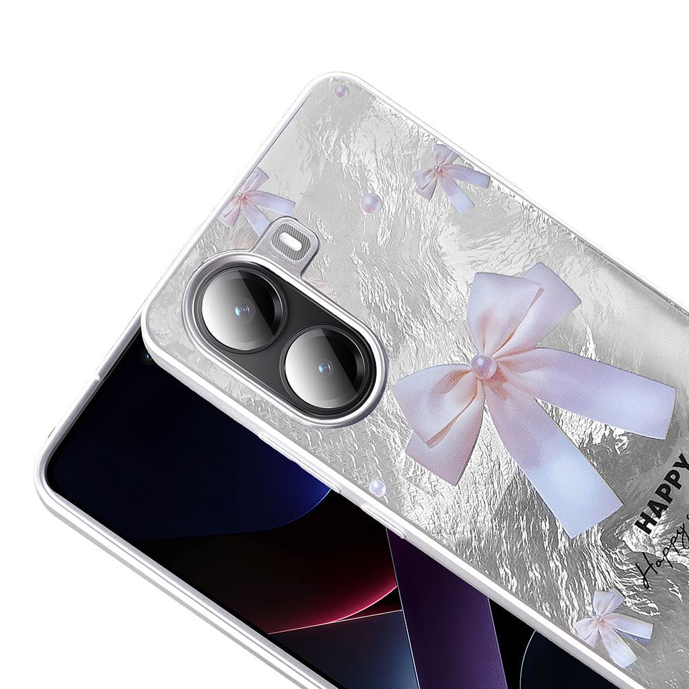Xiaomi Poco X7 Pro Kılıf Desenli Zore Mep Kapak İncili Fiyonk