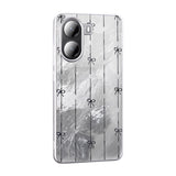 Xiaomi Poco X7 Pro Kılıf Desenli Zore Mep Kapak Gri Leopar