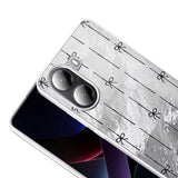 Xiaomi Poco X7 Pro Kılıf Desenli Zore Mep Kapak Gri Leopar