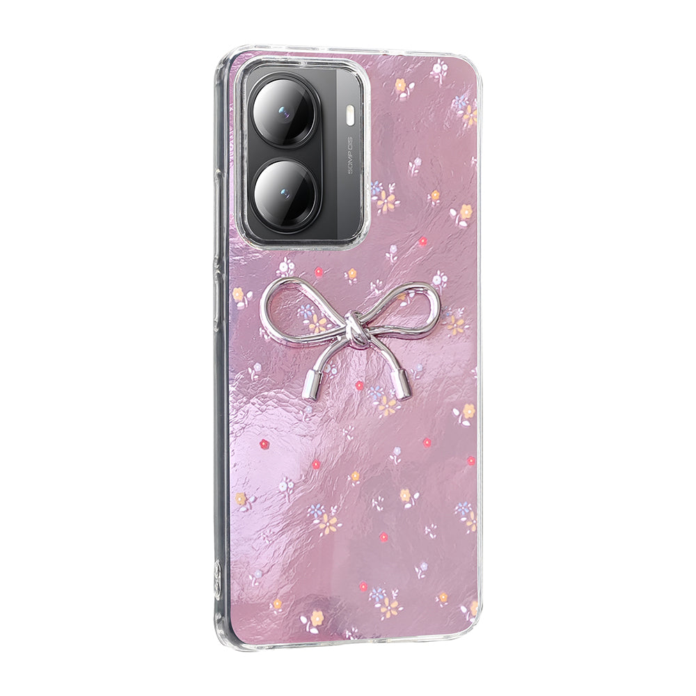 Xiaomi Poco X7 Pro Kılıf Kamera Korumalı Figürlü Zore Ponti Silikon Kapak Açık Mavi