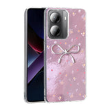 Xiaomi Poco X7 Pro Kılıf Kamera Korumalı Figürlü Zore Ponti Silikon Kapak Açık Mavi