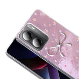 Xiaomi Poco X7 Pro Kılıf Kamera Korumalı Figürlü Zore Ponti Silikon Kapak Açık Pembe