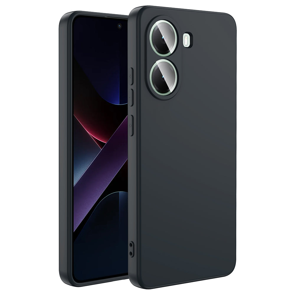 Xiaomi Poco X7 Pro Kılıf Zore Mara Lansman Kapak Siyah