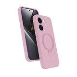 Xiaomi Poco X8 Pro Kılıf M-safe Şarj Özellikli Standlı Samara Kapak Pembe