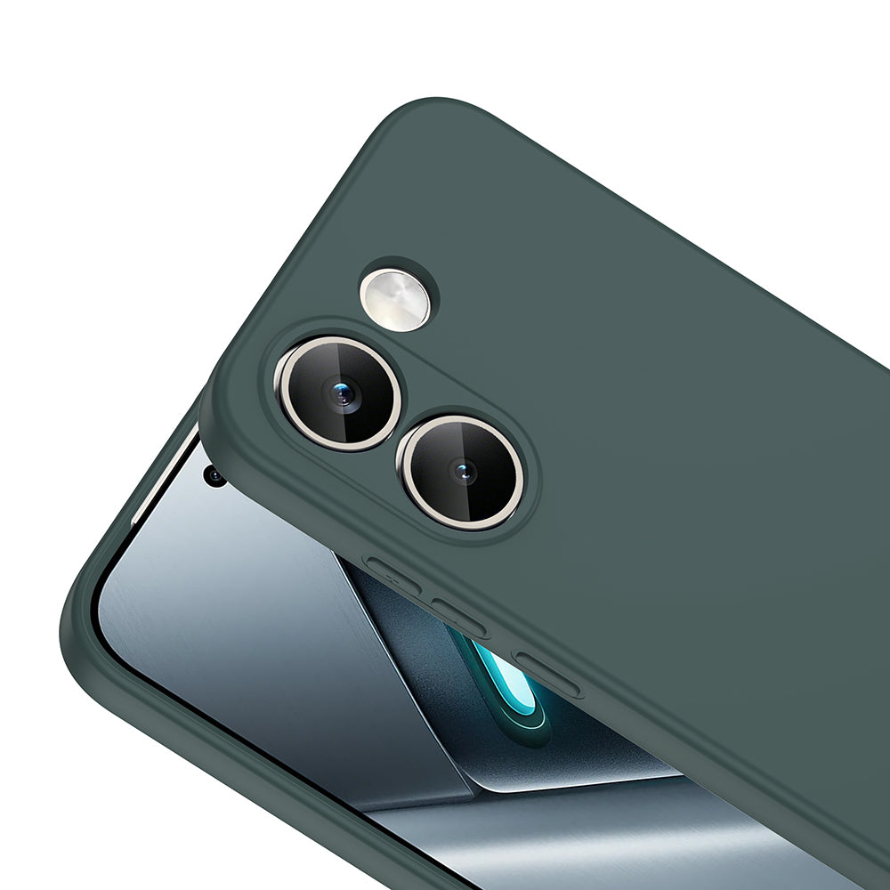 Xiaomi Poco X8 Pro Kılıf Zore Mara Lansman Kapak Koyu Yeşil