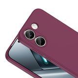 Xiaomi Poco X8 Pro Kılıf Zore Mara Lansman Kapak Koyu Mor