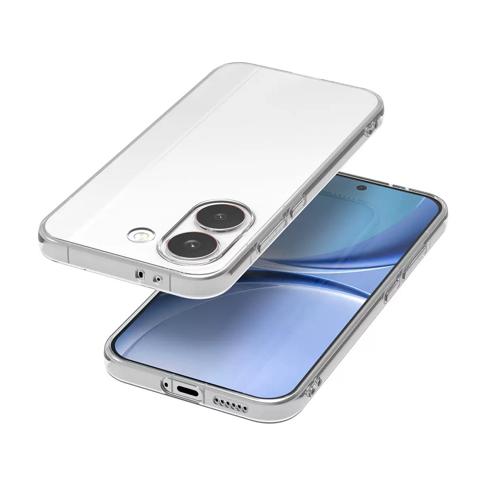 Xiaomi Poco X8 Pro Kılıf Zore Süper Silikon Kapak Şeffaf