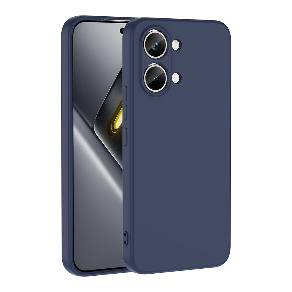 Xiaomi Poco X8 Pro Max Kılıf Zore Mara Lansman Kapak Lacivert