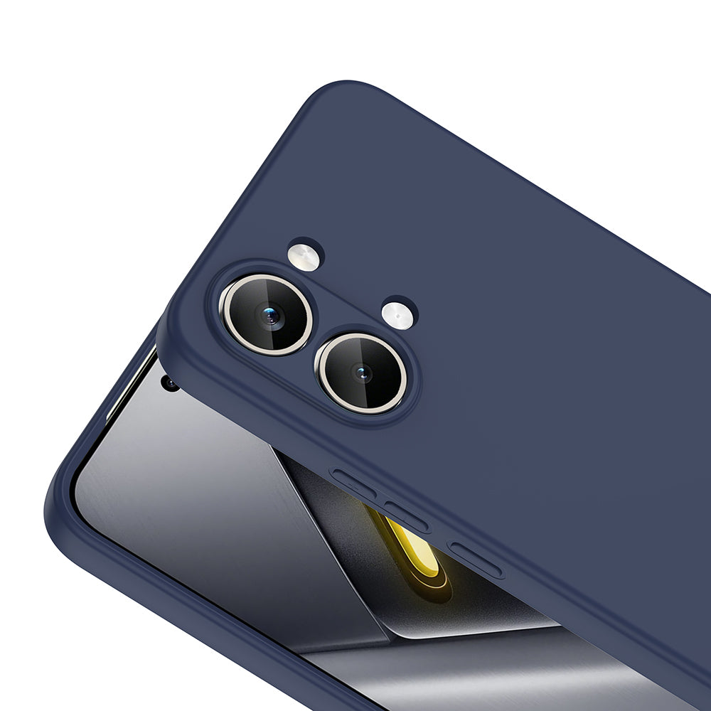 Xiaomi Poco X8 Pro Max Kılıf Zore Mara Lansman Kapak Lacivert