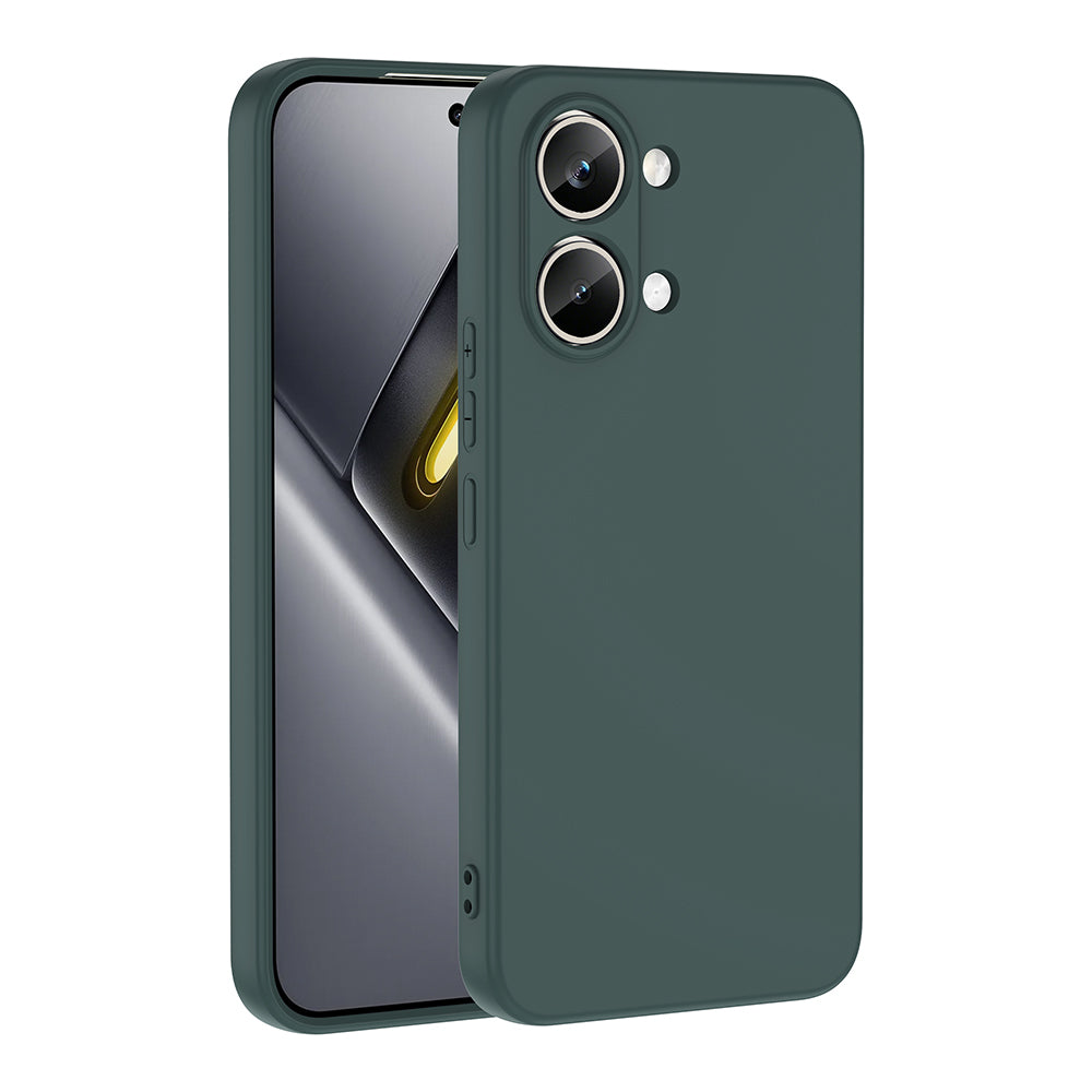 Xiaomi Poco X8 Pro Max Kılıf Zore Mara Lansman Kapak Koyu Yeşil