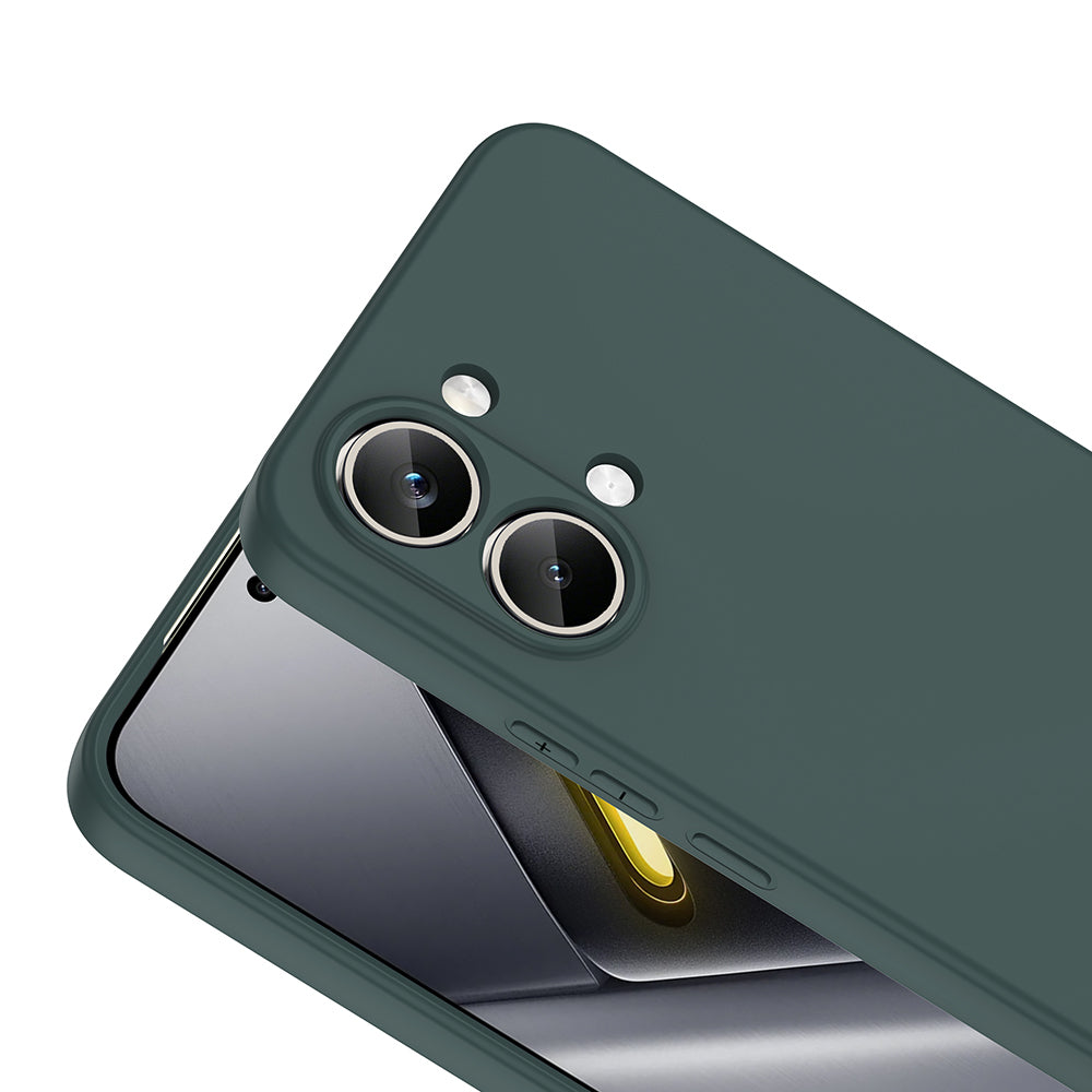 Xiaomi Poco X8 Pro Max Kılıf Zore Mara Lansman Kapak Koyu Yeşil