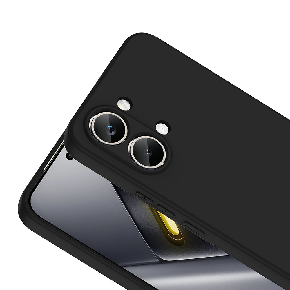 Xiaomi Poco X8 Pro Max Kılıf Zore Mara Lansman Kapak Siyah