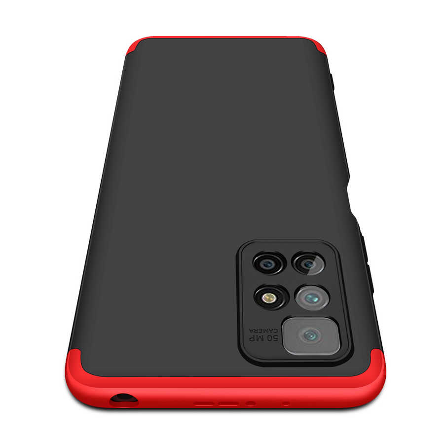 Xiaomi Redmi 10 Kılıf Zore Ays Kapak Kırmızı
