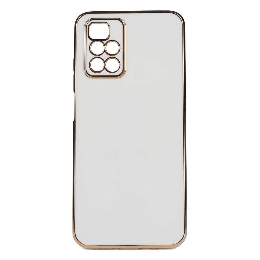 Xiaomi Redmi 10 Kılıf Zore Bark Kapak Beyaz