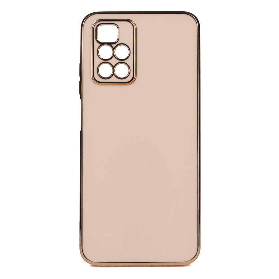 Xiaomi Redmi 10 Kılıf Zore Bark Kapak Rose Gold