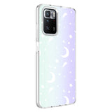Xiaomi Redmi 10 Kılıf Zore M-Blue Desenli Kapak Moon No4