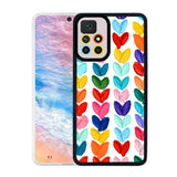 Xiaomi Redmi 10 Kılıf Zore M-Fit Desenli Kapak Heart No6