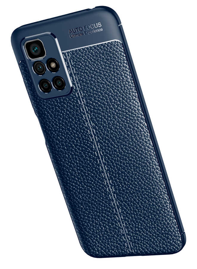 Xiaomi Redmi 10 Kılıf Zore Niss Silikon Kapak Lacivert